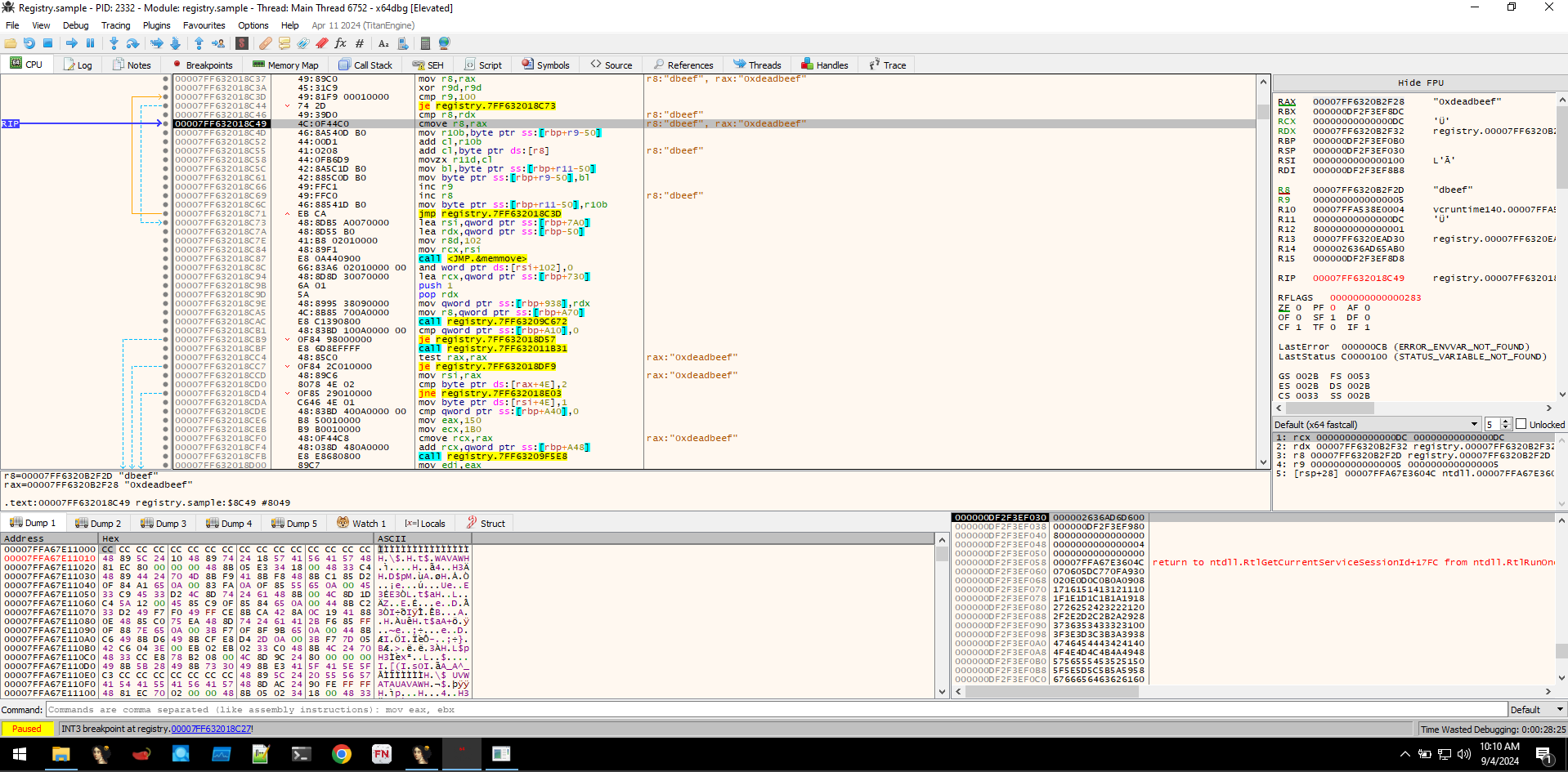 Key for RC4 Decryption