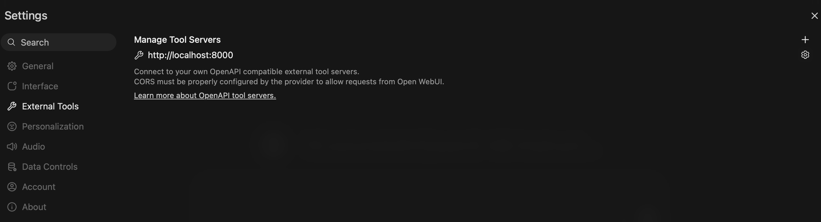 OpenWebUI - MCP Config