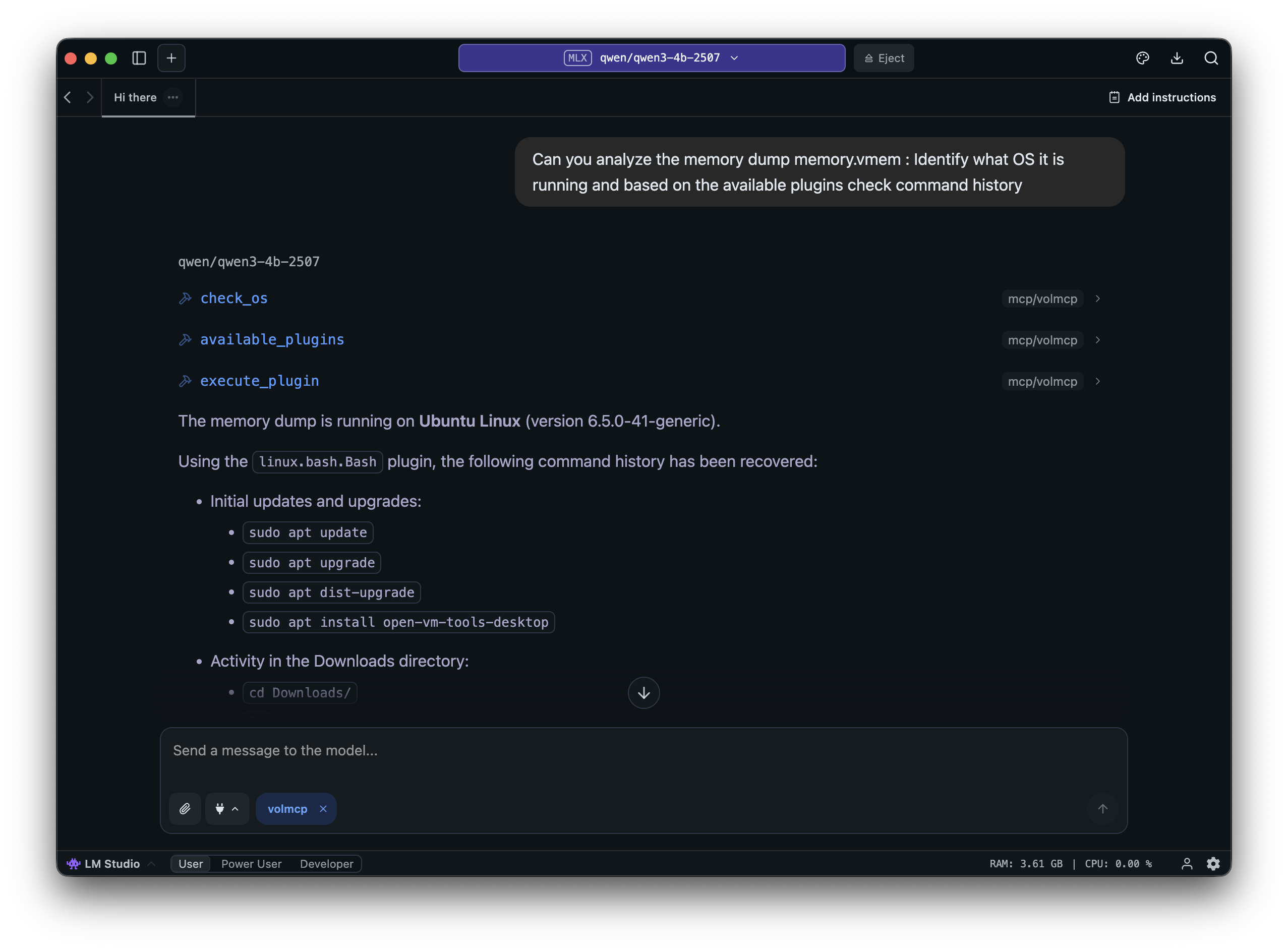 Volatility MCP Server
